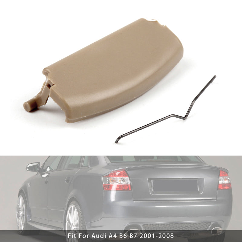 2001-2008 Audi A4 B6 B7 Beige Konsole Mittelarmlehne Deckelriegel 8E0864245E