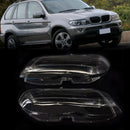 2004–2006 BMW X5 E53 2 Stück Frontscheinwerfer Glas klare Abdeckung