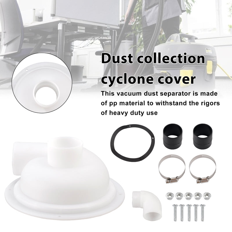 Dust Cyclone Separator Cover Attachment Chipboard Vacuum Cleaner Parts Plaster Vacuum Dust Separator Vacuum Cleaner Accessory