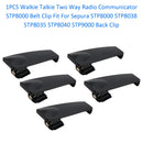 5 Stück Walkie-Talkie SL1M Gürtelclip für Sepura STP8000 STP8038 STP8035 Rückenclip