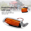 LED-Linse für die vordere Kotflügelspitze, passend für Electra Glide Ultra Limited Low 2014-2023