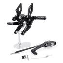 Adjustable Rearsets Foot Rest Pegs Rear Set For Honda CBR500R CB500F 16-17 BLK