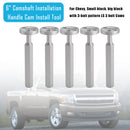 5x 6"" Nockenwellen-Einbaugriff, Nockenwellen-Einbauwerkzeug für Chevy mit 3-Loch-Muster