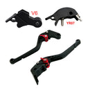 Palanca larga de embrague y freno adecuada para YAMAHA XSR900 XSR900GP MT-09 MT-09SP 2024-2025