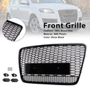 Kølergrill til den forreste kofanger på Audi Q7 (2005-2015) i sort højglans
