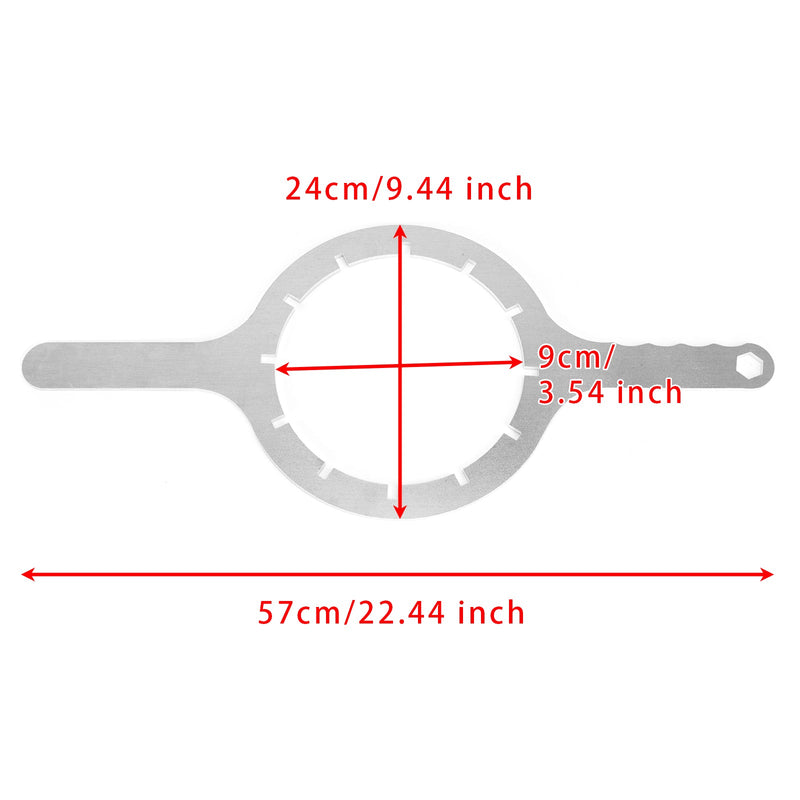 154527 8-1/2&#39;&#39; Aluminiumschlüssel für Sandfilter TR100C TR140C,TR100C-3, TR140C-3
