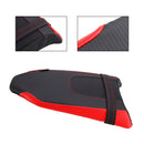 2019–2024 Yamaha Tenere 700 hinten Beifahrersitz Sozius Sattel flach blau