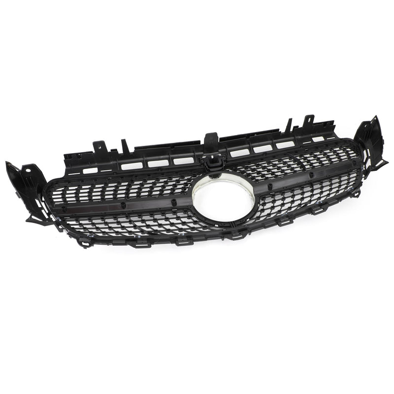 Diamant sølvramme frontgrill radiatorgrill for Mercedes Benz W213 E300 E400 16-19