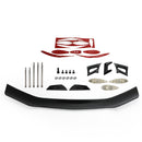 Glanssvart ZL1 1LE Style Bakre Trunk Wing Spoiler Passar Chevy Camaro 2016-2022