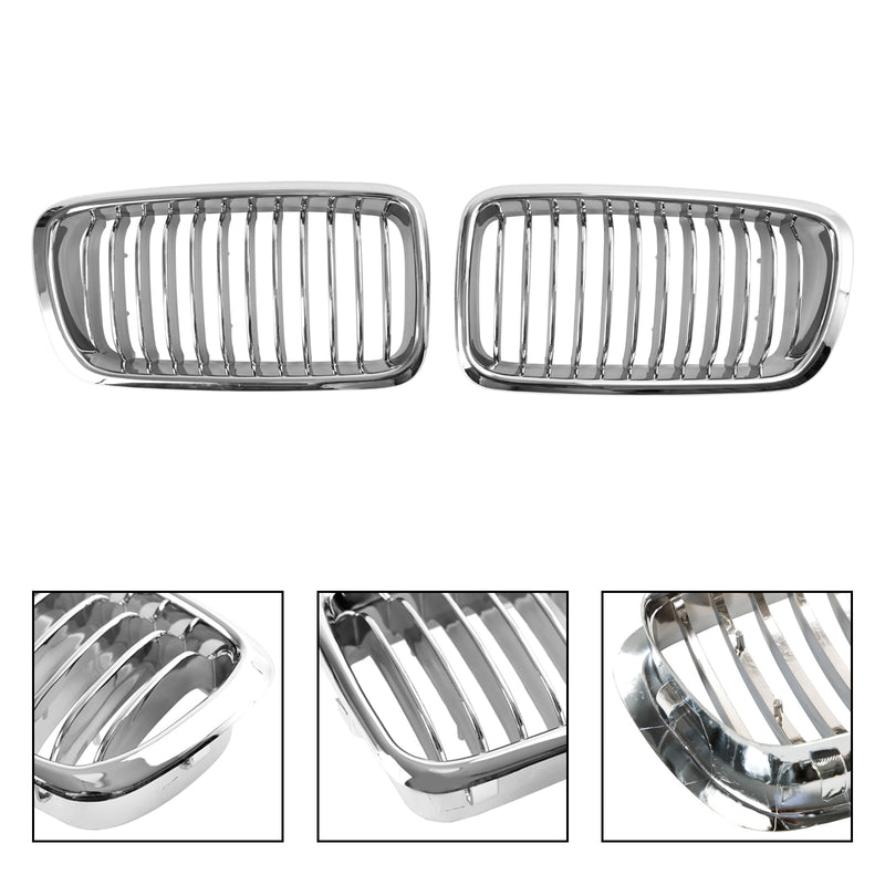 1994-2001 BMW 7er E38 Chrom Front Nierengrill 2Stk