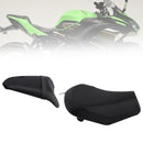 2017–2025 Für Kawasaki Ninja 650 Z650 Raider Soziussitz-Set vorne und hinten, schwarz