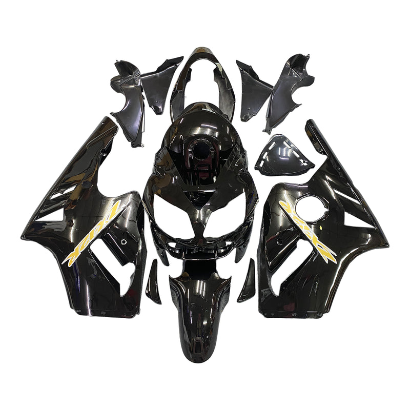 Ninja ZX12R 2002-2005 Black Body Trim ABS ruiskuvalettu muovisarja 5