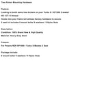 Befestigungsmaterial für 2-Sitzer-Baumstütze für Polaris RZR XP1000 / Turbo S Modelle