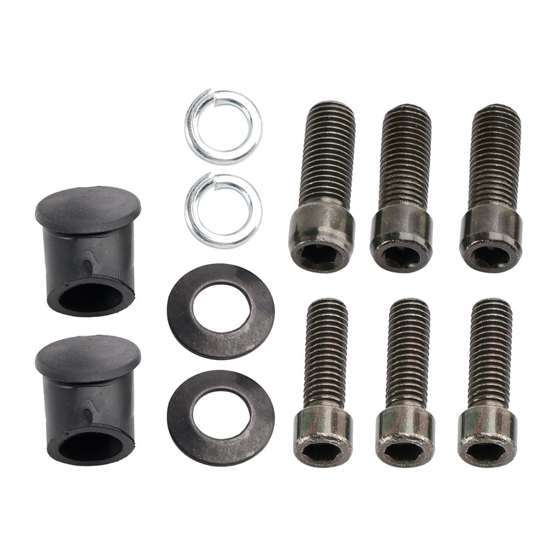 Černý pár zadních pohledy pro Ducati Monster 797 821 Stripes 1200 S 2014-2017