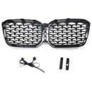 2022-2025 BMW X3 G01 X4 G02 Diamant Front Stoßstange Nieren Kühlergrill Chrom