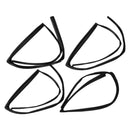 1990-1994 Für Nissan Sunny Sentra Tsuru B13 4-teiliges Dichtungsset für die Glaslaufschiene 80331-50Y17