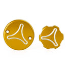 Bremsevæskebeholderlokk gull for Ducati Monster 937 1100 1200 S4R