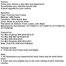 Glänzend schwarzer Frontluftkanalrahmen passend für Mini R55 R56 R57 R58 R59 JCW S 51117255117 51117255119