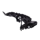 4-teiliges Set Frontscheinwerfer-Halterungsplatten für Audi A4 S4 2013 2014-2016