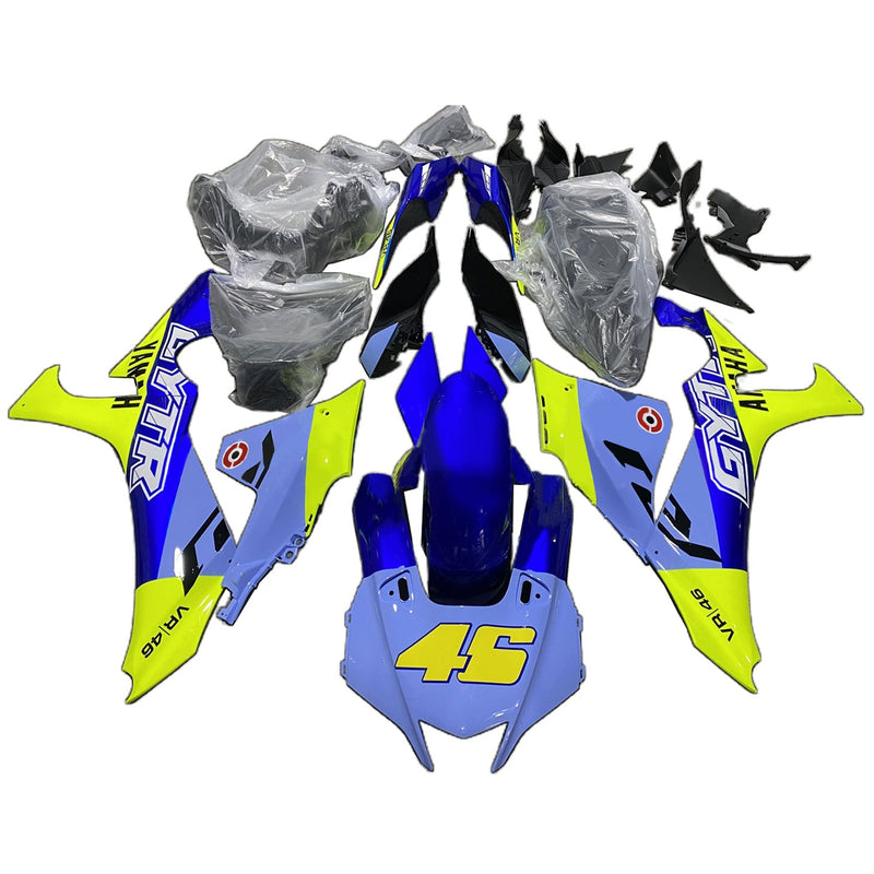 2020-2024 Yamaha YZF-R1 injeksjonskinnesett kroppsplast ABS