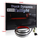 Car Truck LED TailLight Strip Turn Signal Lamp Flowing Dynamic Arrowhead 1 meters