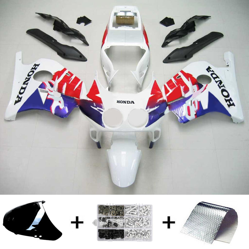 1990-1998 Honda CBR250RR MC22 salgssett for injeksjon karosseri plast