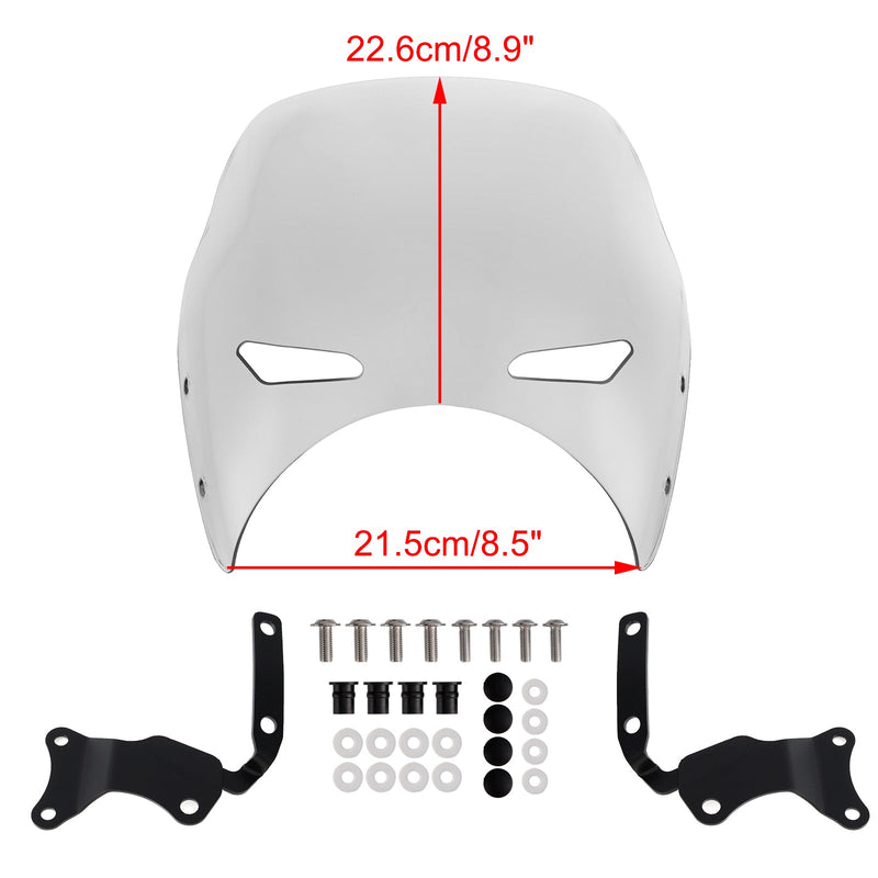 Windschutzscheibe Windschutz fit für HONDA CB400 SUPER FOUR 19-22 CB1300 SUPER FOUR 25