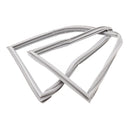 W10830048 Kühlschrank-Französische Türdichtung (graue linke Seite) passend für Kenmore AP6027227