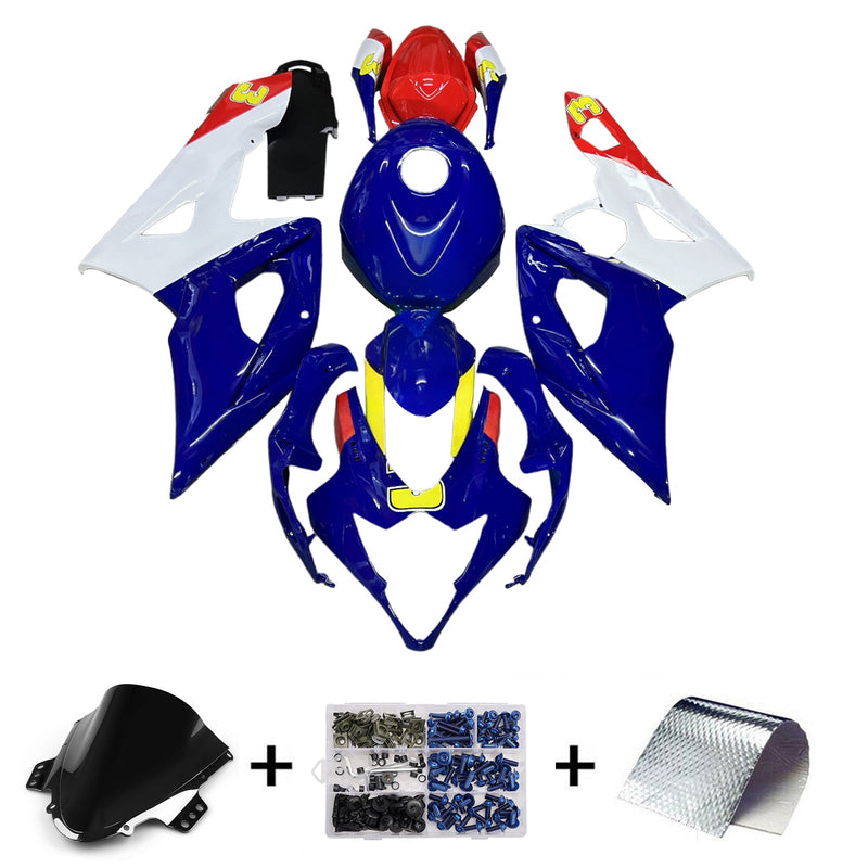 Injection Verkleidung Kit Karosserie Kunststoff ABS Für Suzuki GSXR1000 2005-2006 K5