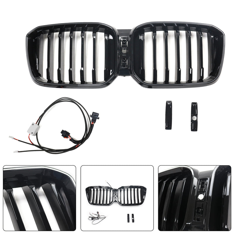 2022-2025 BMW X3 G01 X4 G02 Glans sort renal grill