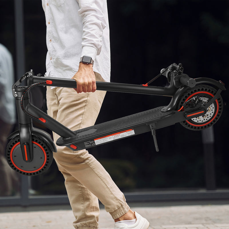 Scooter elétrica dobrável de 8,5" com aplicativo, 350 W, alcance de 35 km, deslocamento urbano de 25 km/h