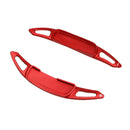 Steering wheel shift paddles for Renault Arkana 2021-24, aluminum red