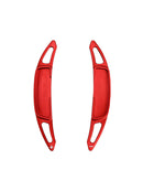 Steering wheel shift paddles for Renault Arkana 2021-24, aluminum red