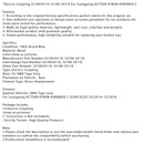 02/2014~12/2018 Ssangyong ACTYON KYRON KORANDO C Elektrische Kupplung 3210034110 32100-34110