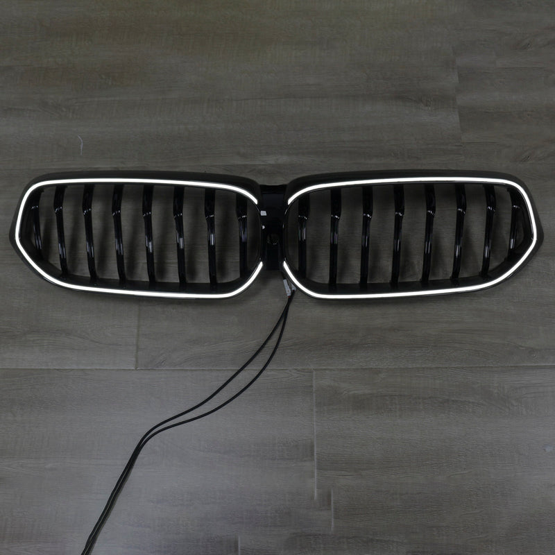 2020–2025 BMW 6 -sarja G32 kiiltävä musta etumatka Grill