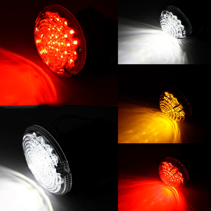 1983-1990 Land Rover Defender 90/110 LED colorido luzes diurnas definir luzes de nevoeiro traseiras pacote de 10