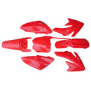 HONDA CRF70 DIRT BIKE Karosserie Kunststoff Kit Kotflügel Verkleidung