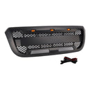 Frontstoßstangengrill mit LED-Beleuchtung, mattschwarz, passend für Ford Ranger (2004–2011).
