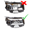2022-2025 Pro Nissan Frontier přední pravý LED světlomet s denním svícením 26010-9BU0C