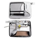 4-teiliges Set verchromter Außentürgriffe für Ford F-250 F-350 Super Duty 99-16
