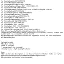 4 inyectores de combustible para Toyota Avensis Carina Corona RAV4 2.2L 3.0L 23250-74170