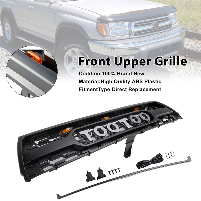 Toyota 4Runner (1996–2000) mit LED-Frontstoßstangengrill in Mattschwarz