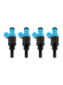 Conjunto de 4 injetores de combustível para Audi A4 1.6L (94-08) e 1.8 quattro (1995-2000), número de peça 058133551F
