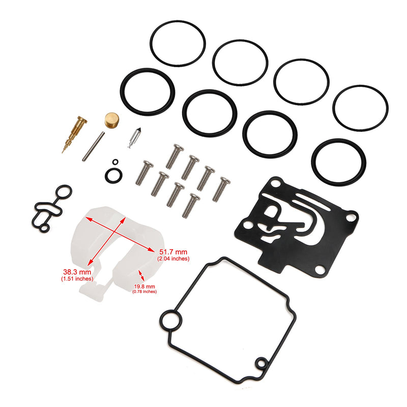 Kit de reparo de carburador para Yamaha F50-T50hp 4 tempos 01-04 62Y-W0093-11-00