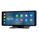 10,26"Sistema de navegação automotiva portátil com Bluetooth, função CarPlay sem fio e câmera AHD.