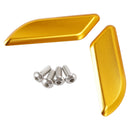 Spiegelabdeckungen aus gefrästem Aluminium für Ducati 959 1299 Panigale 2015-2019