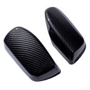 2Pcs Real Carbon Fiber Side Mirror Cover Für BMW E60 2004-2007