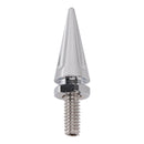 3x silberne Spike-Windschutzscheibenbolzen für Street Glide Electra Glide Touring &#39;14-&#39;25