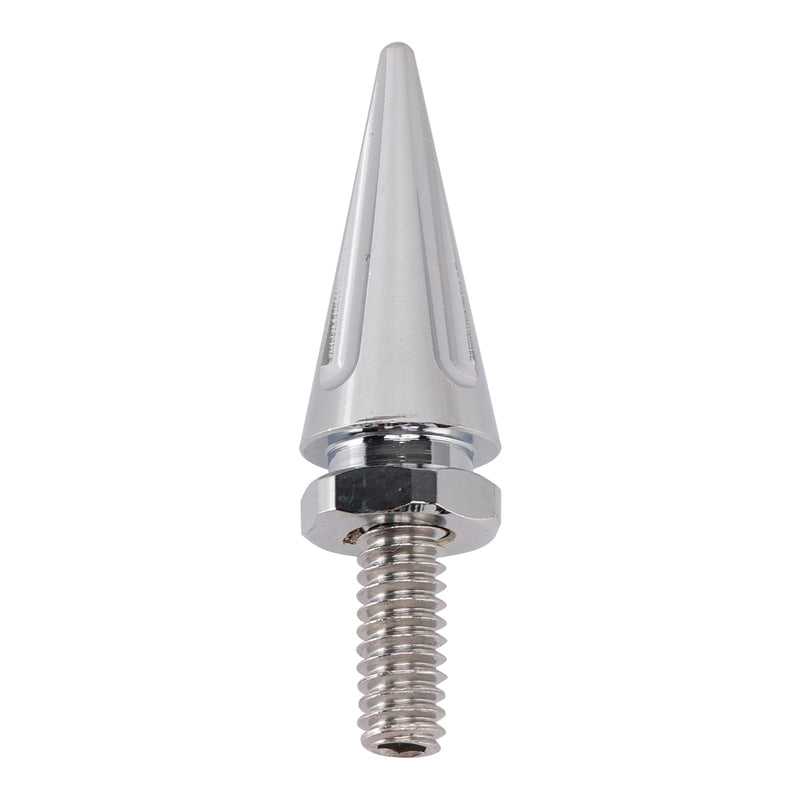 3x silberne Spike-Windschutzscheibenbolzen für Street Glide Electra Glide Touring &#39;14-&#39;25