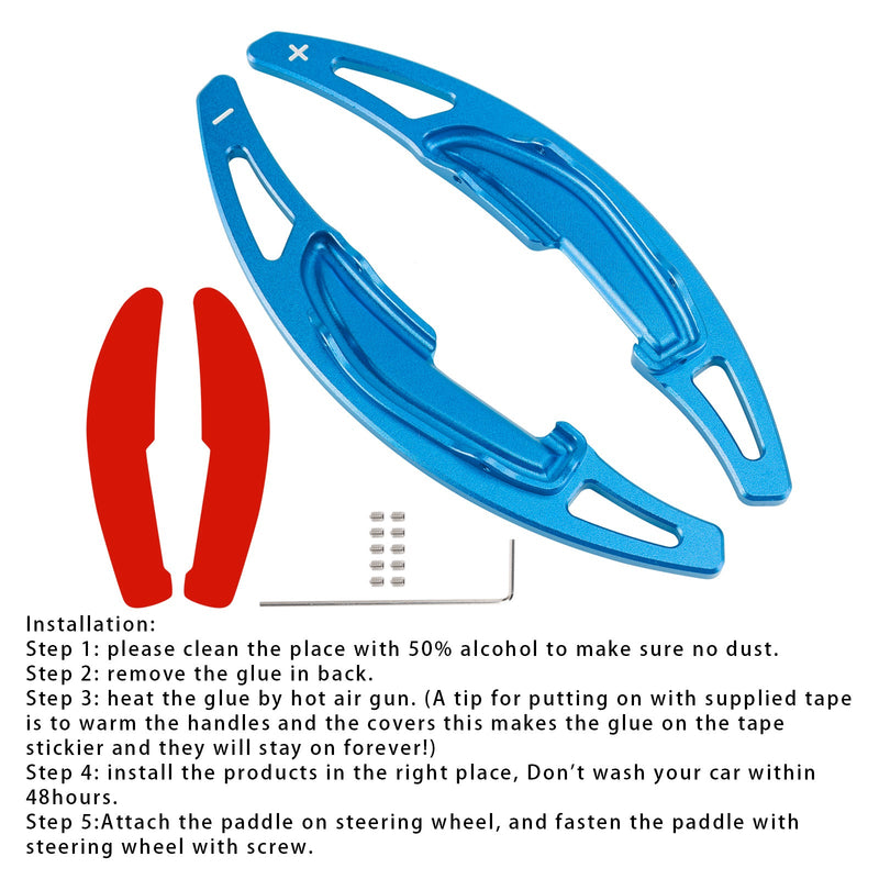 Lenkrad Paddle Shifter Erweiterung Für BMW M3 M4 X5M X6M Aluminium